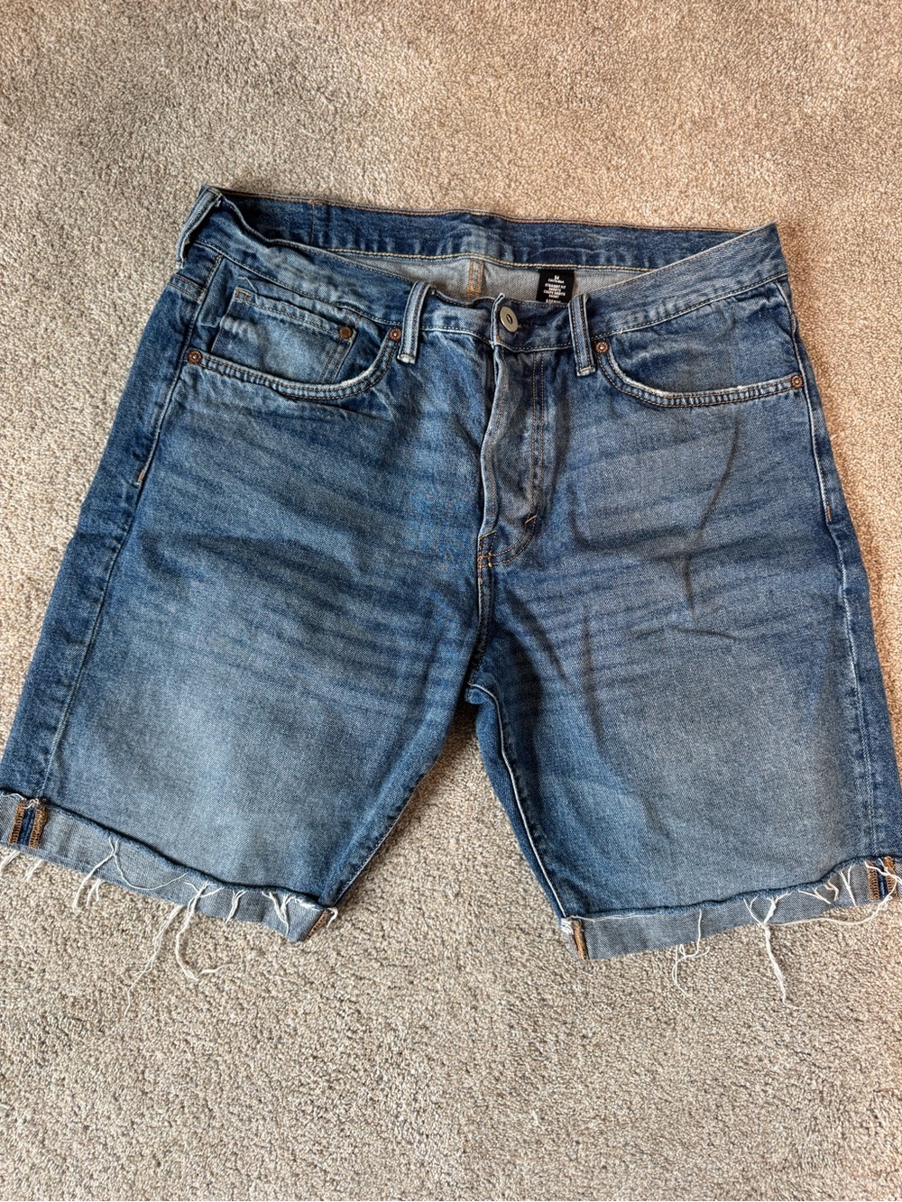 Classic Blue Denim Women's Shorts